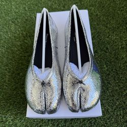 Maison Margiela Tabi Broken Mirror Ballerina Flats