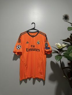 2013 Real Madrid Ronaldo Orange Third Kit