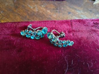 Vintage Reinstone Earrings