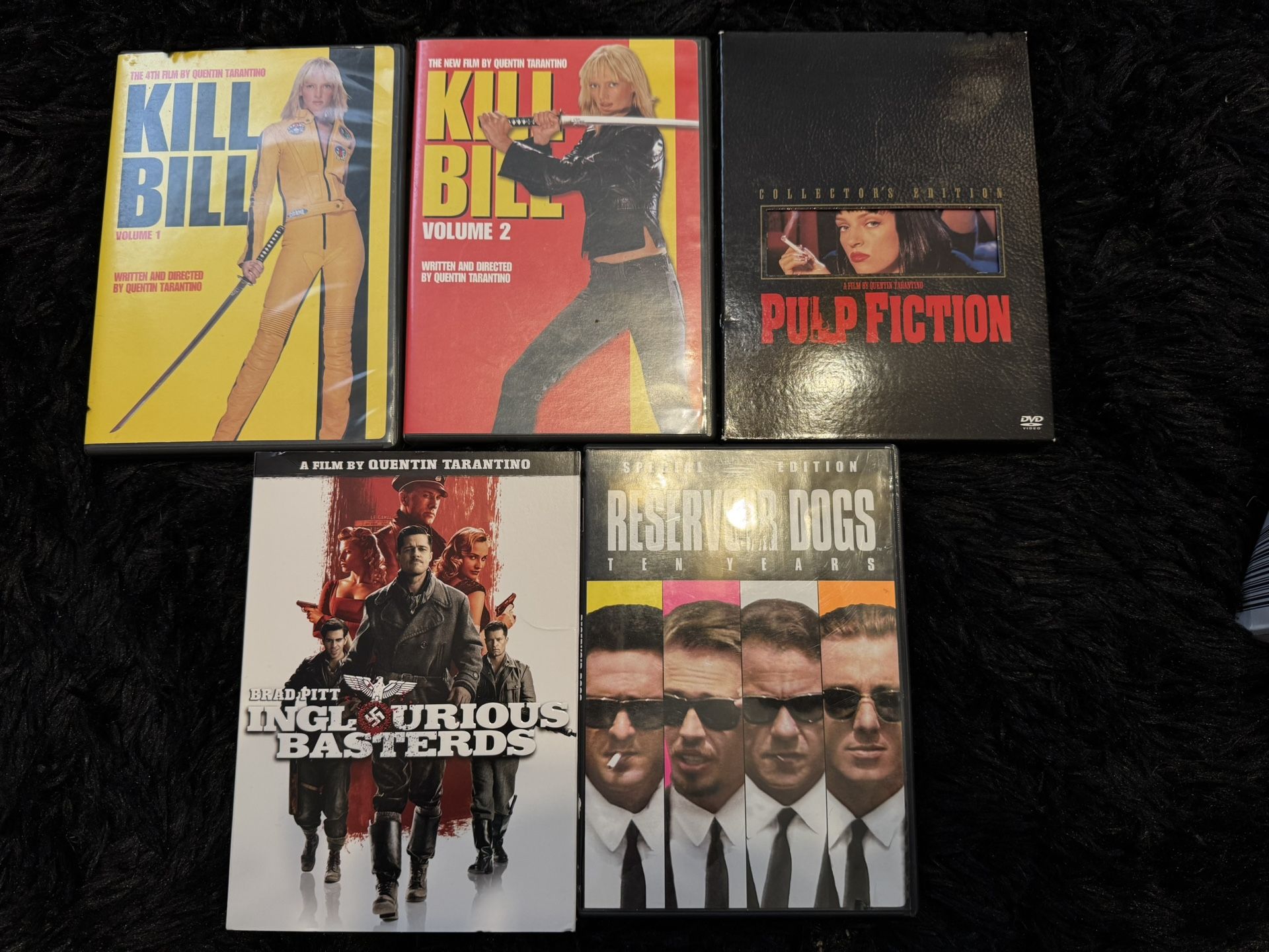 DVDs: 5 Tarantino Movies Bundle