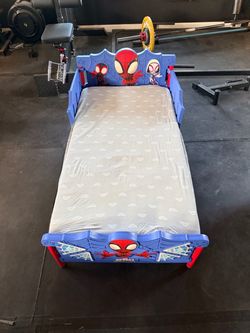 spider-Man toddler bed with mattress
