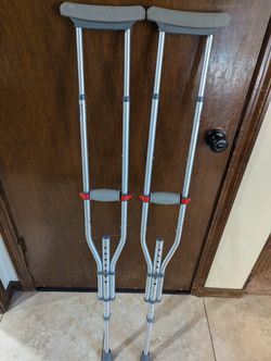 Aluminum Crutches 