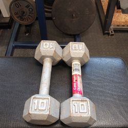 Set of 10lb Dumbells