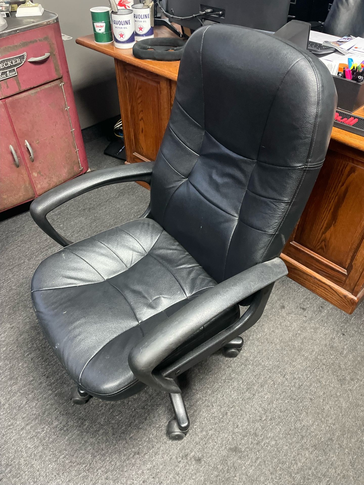 Leather Office Chair for Sale in Henderson, NV OfferUp
