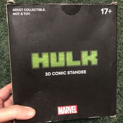 HULK BOWL AND 3D STANDEE NEW