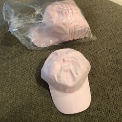 Pink Hats! Adjustable Size Brand New Never Worn!