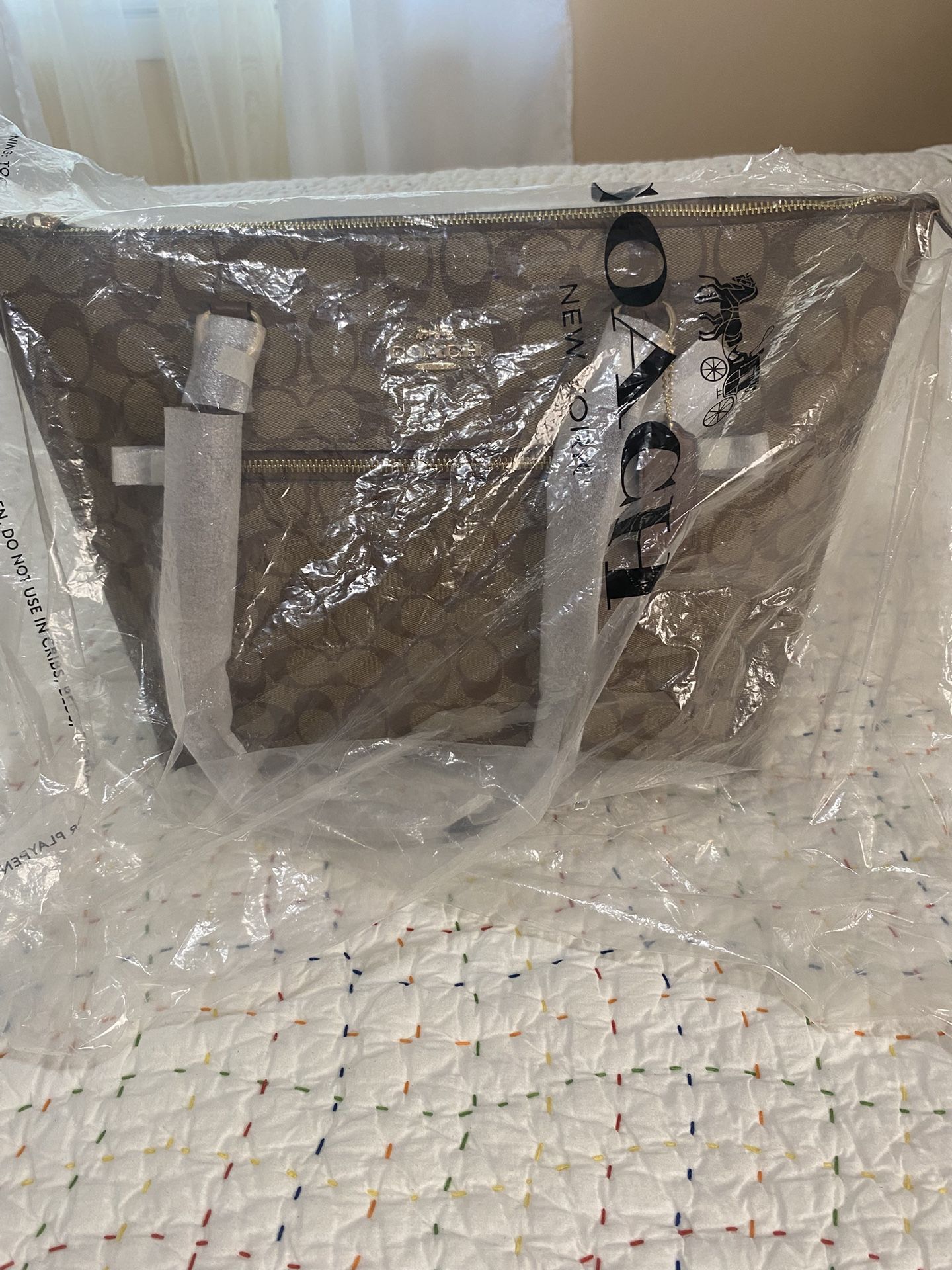 (NEVER USED)Coach Gallery Tote