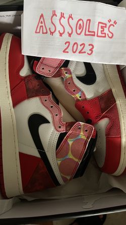 JORDAN 1 SPIDERMAN sz 6Y