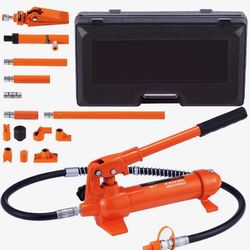 4 ton porta power hydraulic jack air pump lift ram body frame repair kits