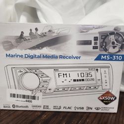 Marine Digital Media Receiver With Bluetooth MS-310