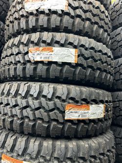 295/70/17. THUNDER MT TIRES