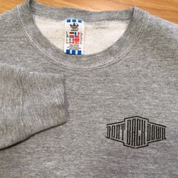 Vintage 80s 90s Adidas Trefoil Don't Back Down Logo Crewneck Sweatshirt Sweater