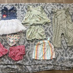 Baby Girl Clothes 9 Months