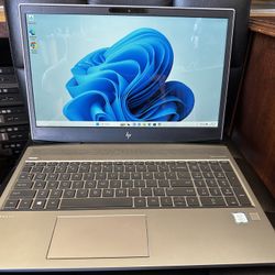 HP ZBook 15v G5, 16 GB ram, core i7-9th gen