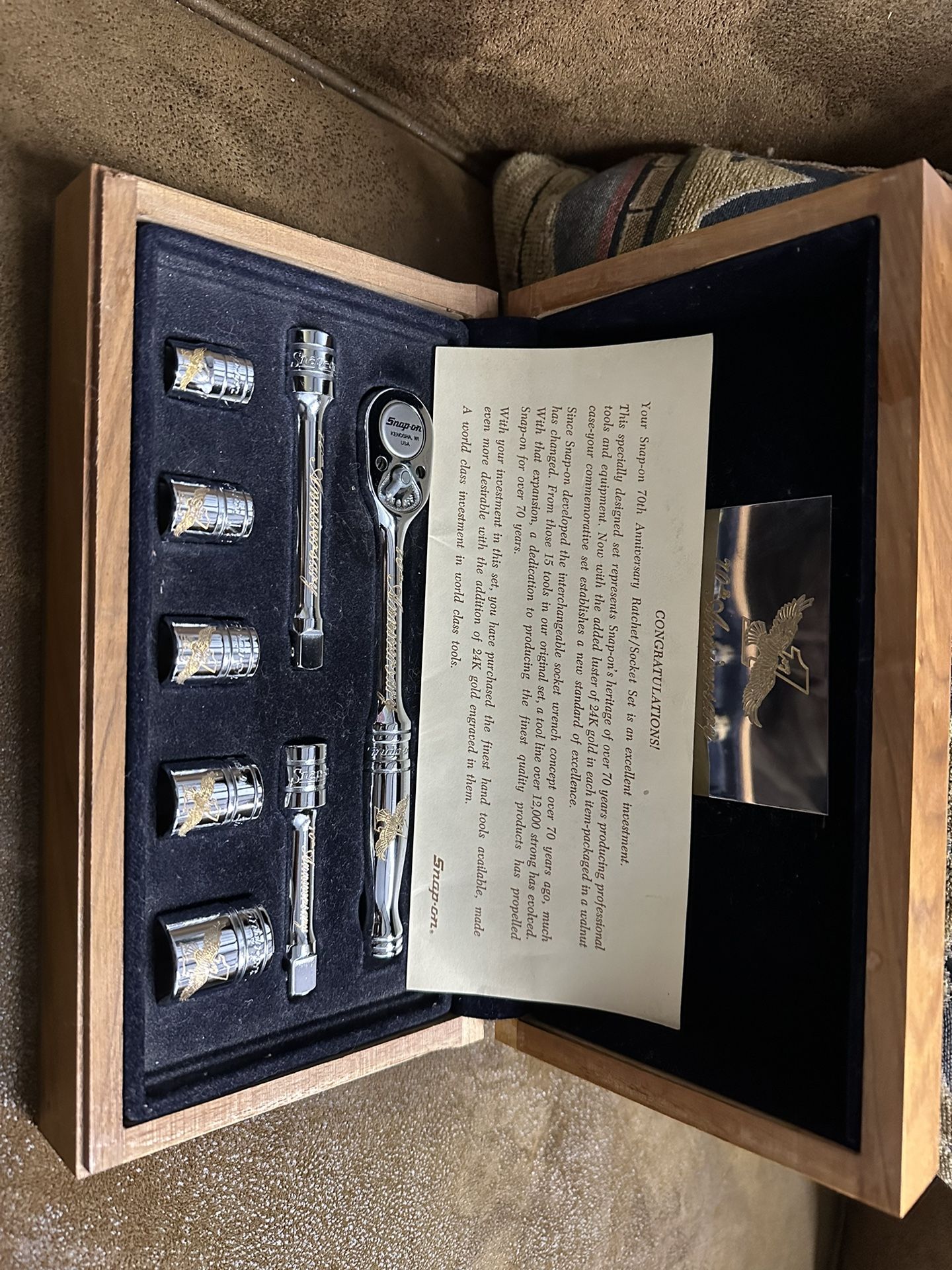 Snap on 70th Anniversary Ratchet Set