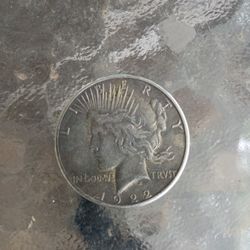 1922 Silver Dollar
