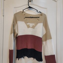 3 Stylish  Sweaters-- New 