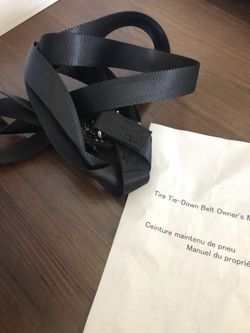 Tire Tie -Down Belt
