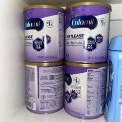 60$ For 4 Formula  Enfamil Gentlease