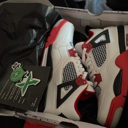 Jordan 4s Fire Red