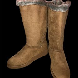 Rampage Lace Up Faux Fur Winter Boots