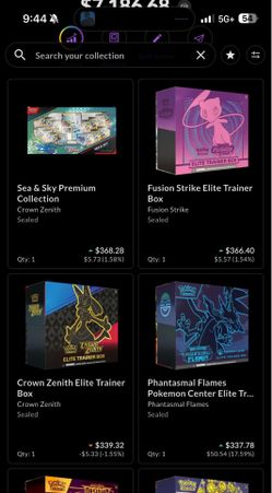 Sealed pokemon cards