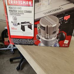 Craftsman Router and Table Combo