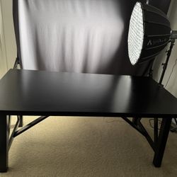 Black Dining Room Table 