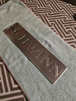 Schwinn/ Aluminum 1/4 inch thick...