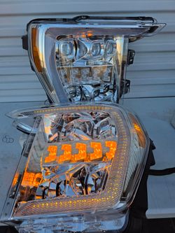 21-23 Ford F150 LED DRL Projector Headlights Luces Focos Micas Faros Faroles Headlamps