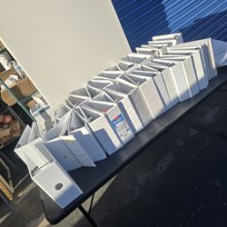 Office folders binders various brands sizes over 30 priced to go.