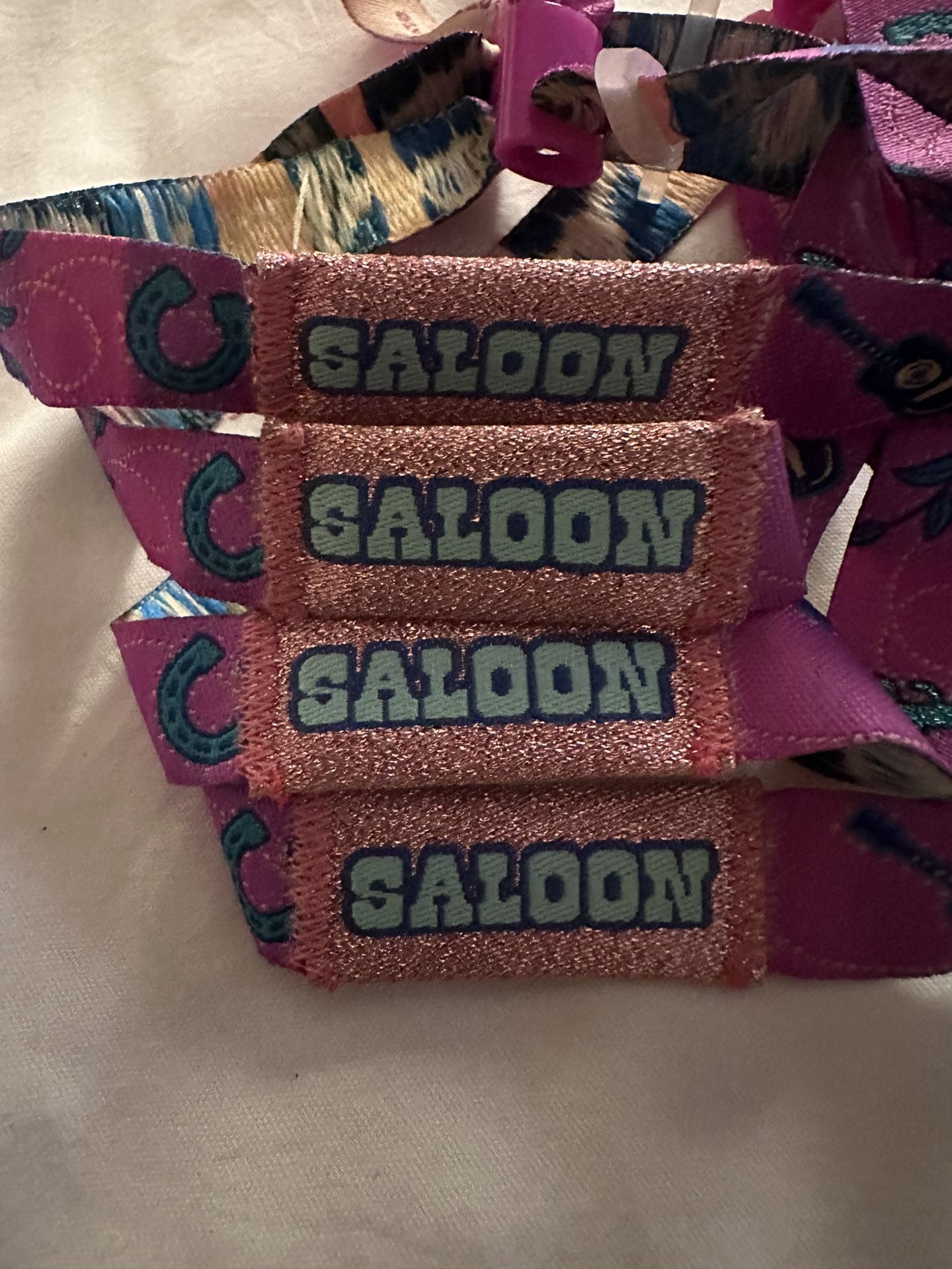 Stagecoach Saloon VIP Wristbands For Sale