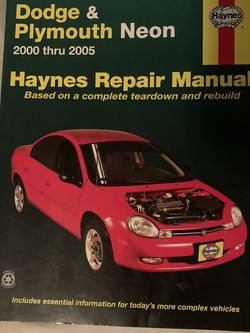 Repair Manual For Dodge Neon