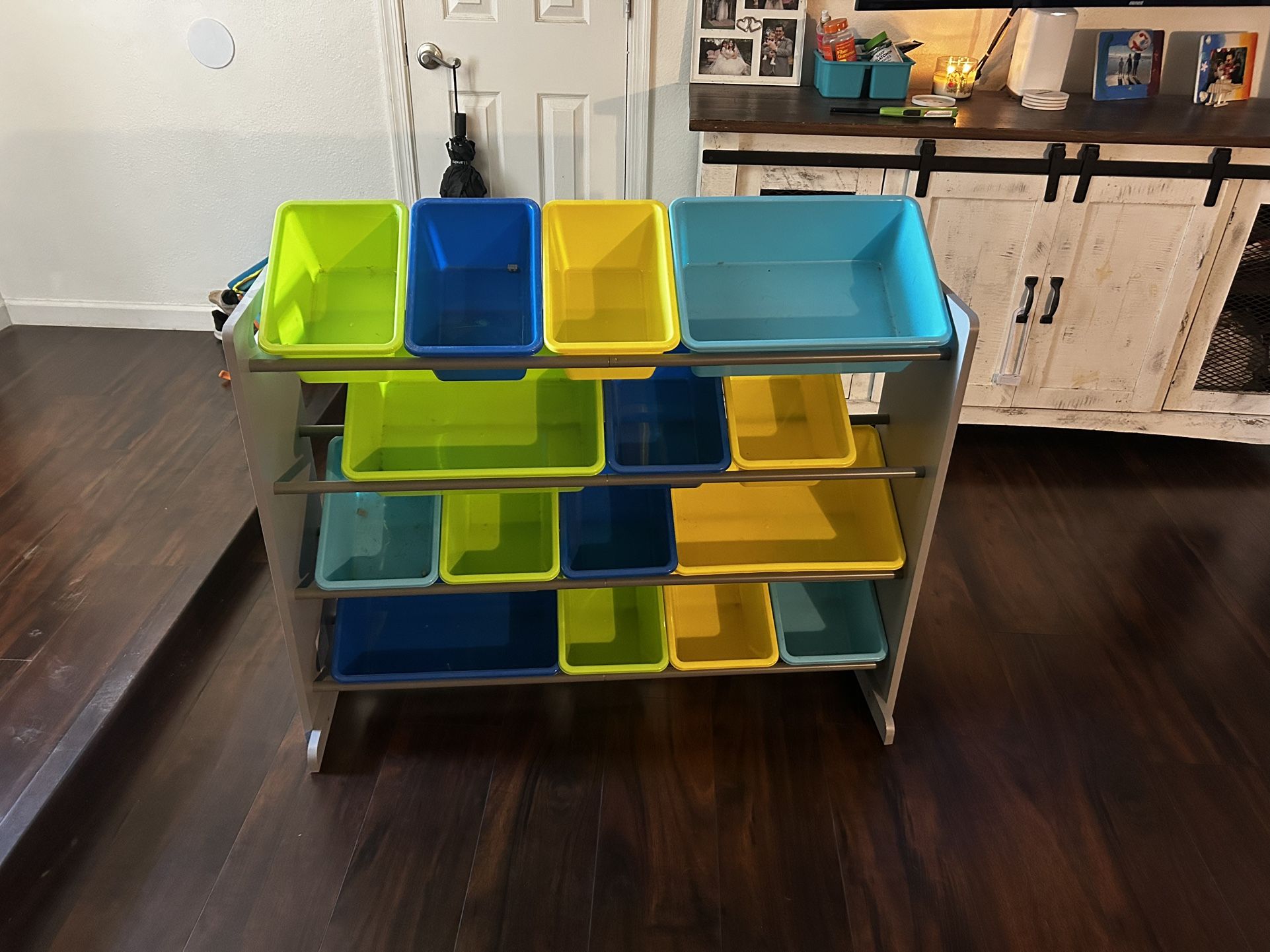Colorful Storage Unit