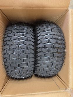 Brand new 15x6.00-6 tires and wheels