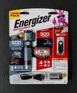 Energizer 3-Piece Safety Light Set (Brand New)