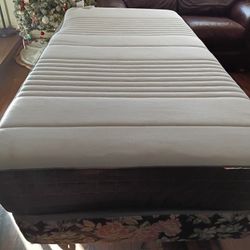 Twin size Mattress Box Spring & Rails 