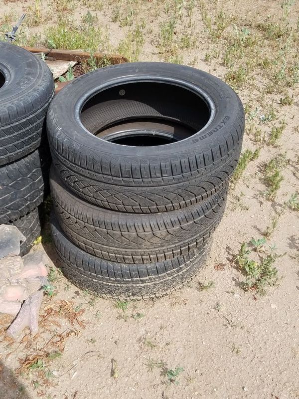 215/55r17 3 tires for Sale in Colorado Springs, CO OfferUp