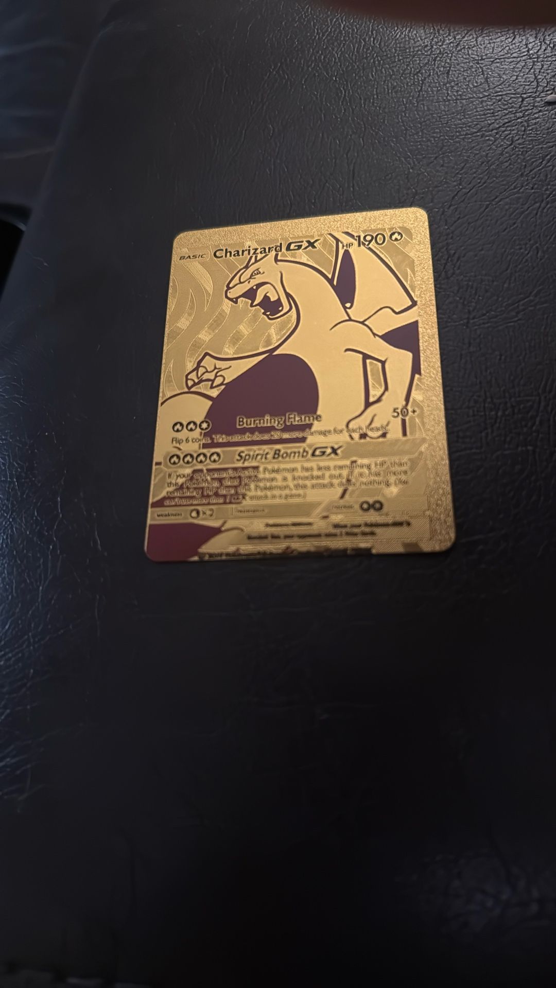 pokemon charizard gx metal card Charizard GX - 150/147 main image 1