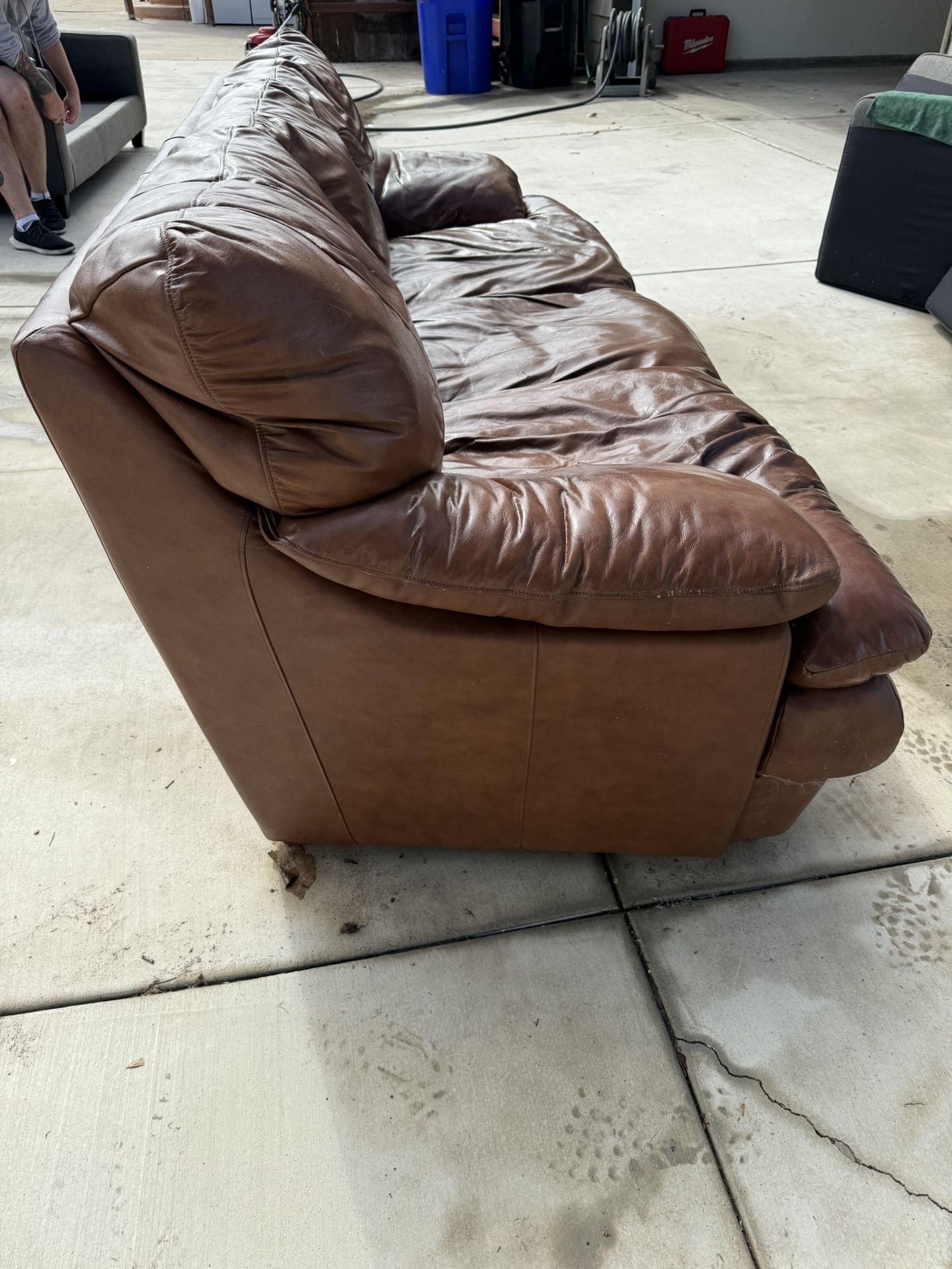 Leather Couch