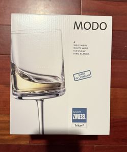 White Wine Glasses 4 Set