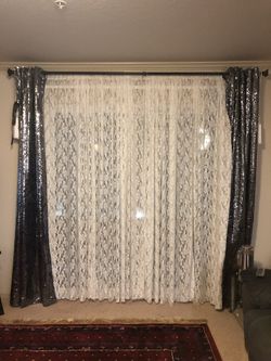 6 pieces curtains