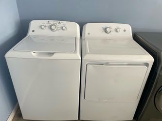 GE washer and dryer big capacity