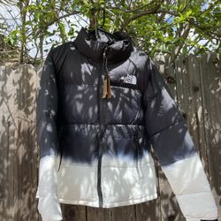 The North Face Jacket Black White 