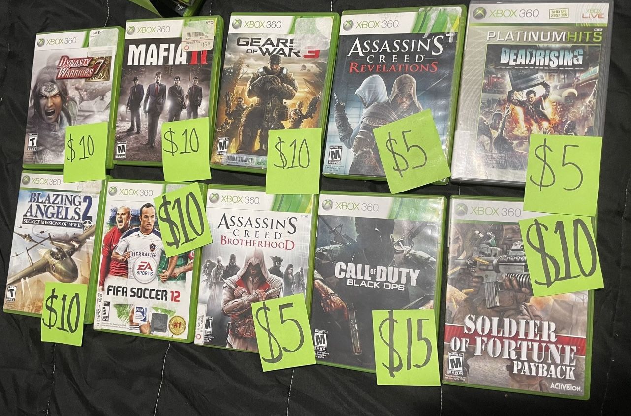 Xbox 360 Games 