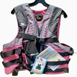STEARNS Infinity Premium PFD 5974 WMN Infinity 2XL/3XL Pink C004 🆕👍•Retails $41.99