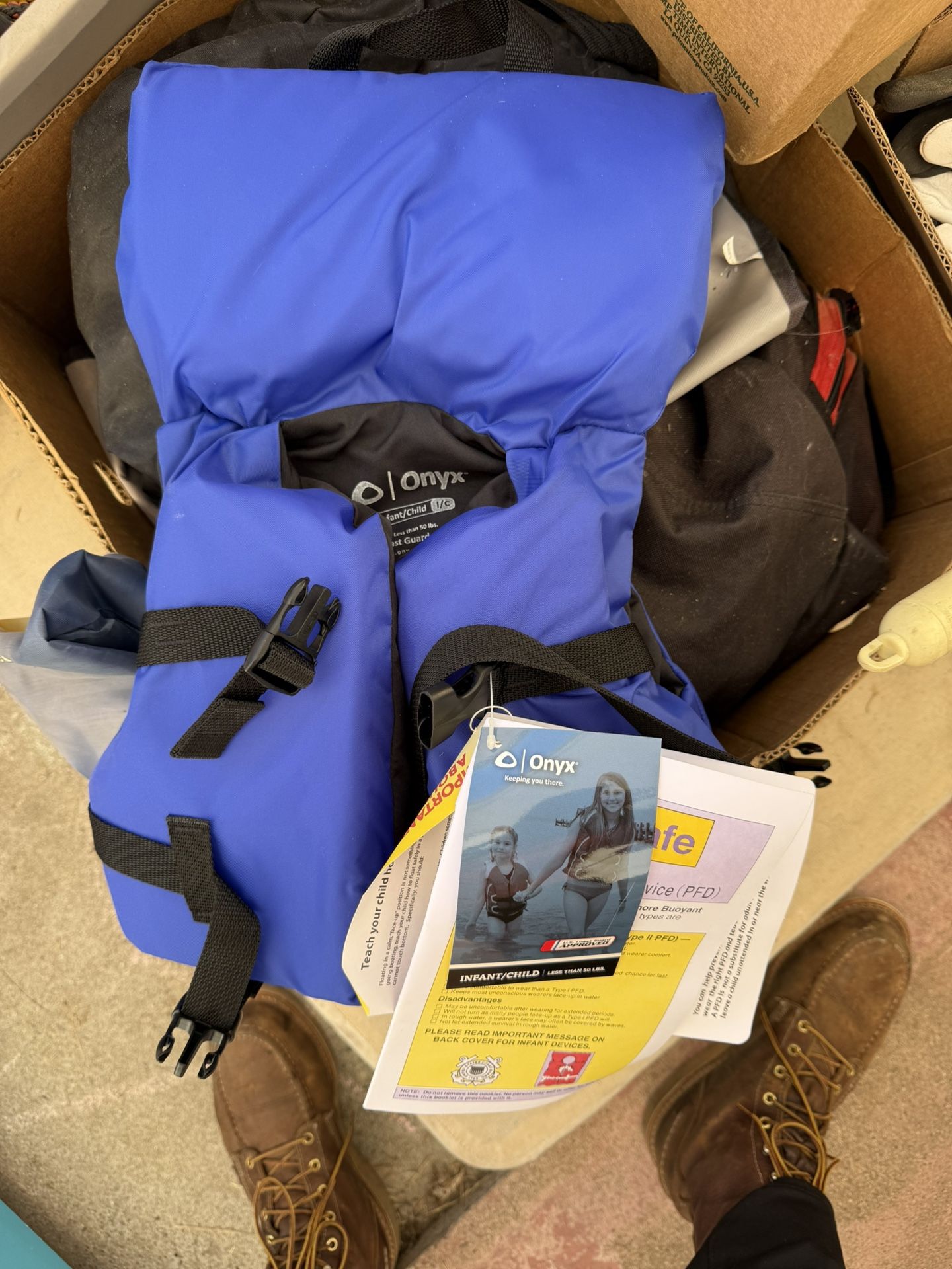 Onyx Infant/Child Life Jacket (New with Tags)