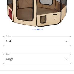 New Zampa Pet Folding Soft-sided Dog & Cat Playpen