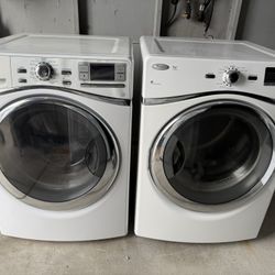 Whirlpool Washer&Dryer $540 With Warranty 