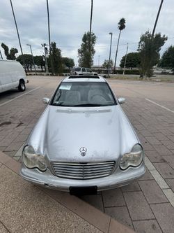 2002 Mercedes Benz  Class - C 240     Motor - v6 2.6 Original low miles  56,000 Salvage title  passes smog & in hand  Price - 4,200$    Or best offer 